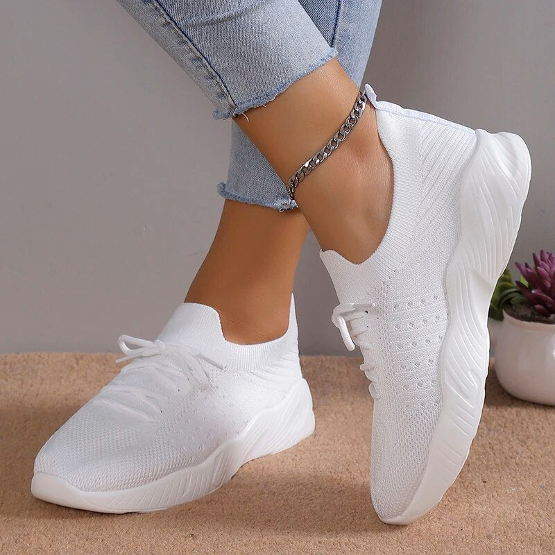 Sportschoenen van mesh - Manon