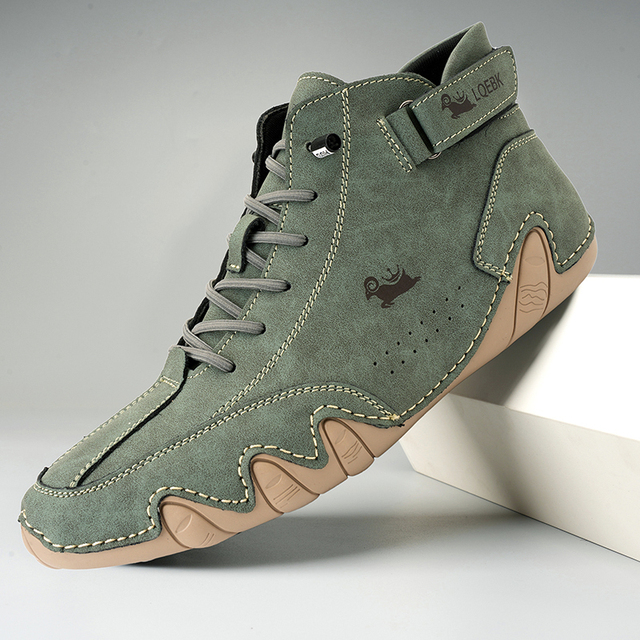 Leren antislipschoenen - Zeke