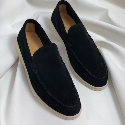 Vintage leren loafers voor heren - Sonny