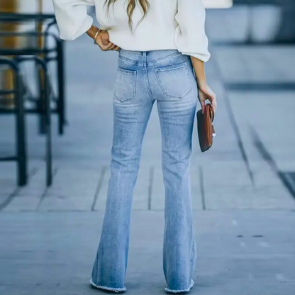 Stretchy boho jeans - Aroa