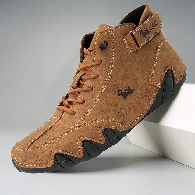Leren antislipschoenen - Zeke