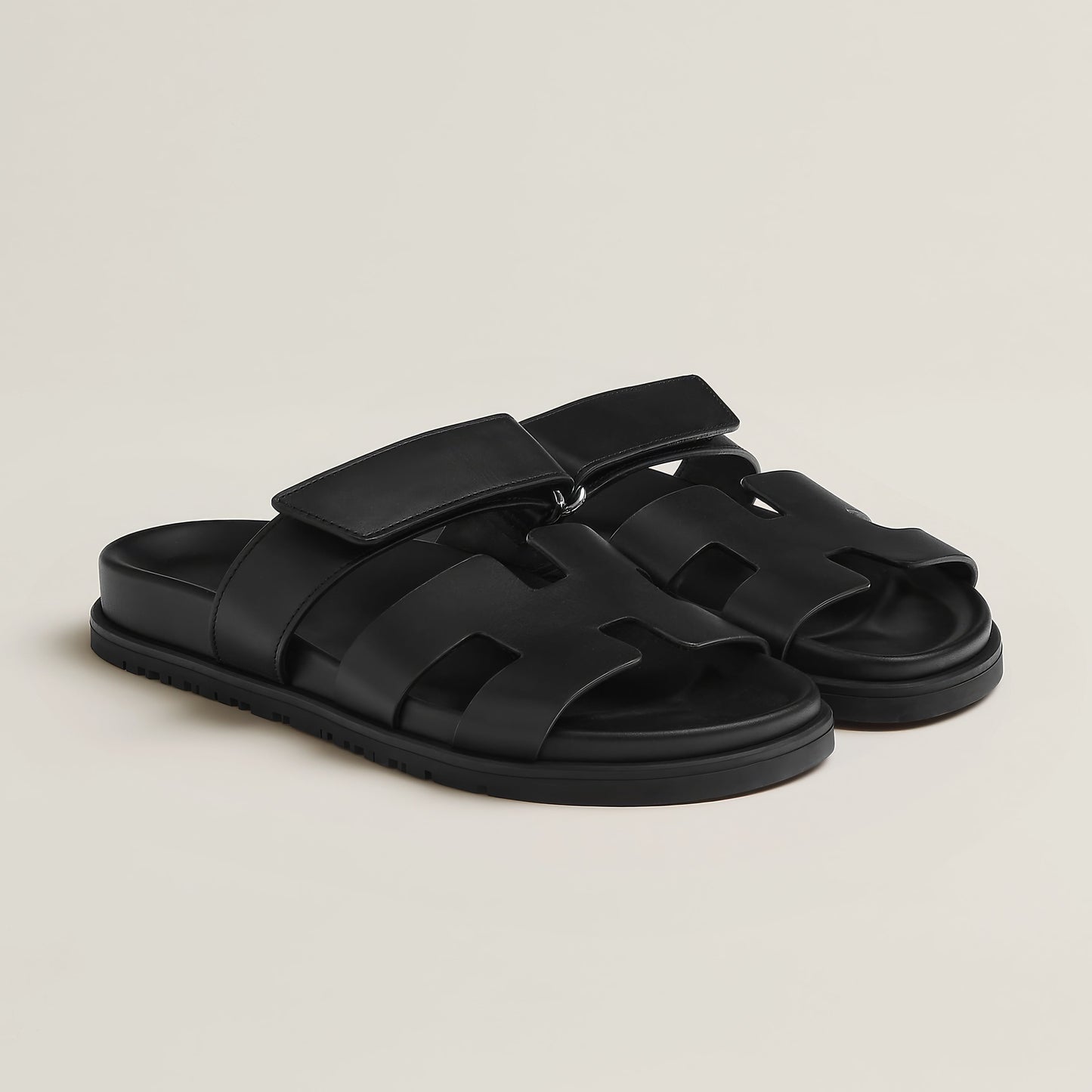 Modieuze leren sandalen - Rivi