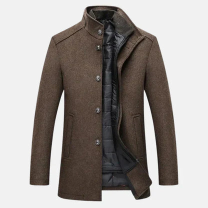 Winter trenchcoat voor mannen - Aswin