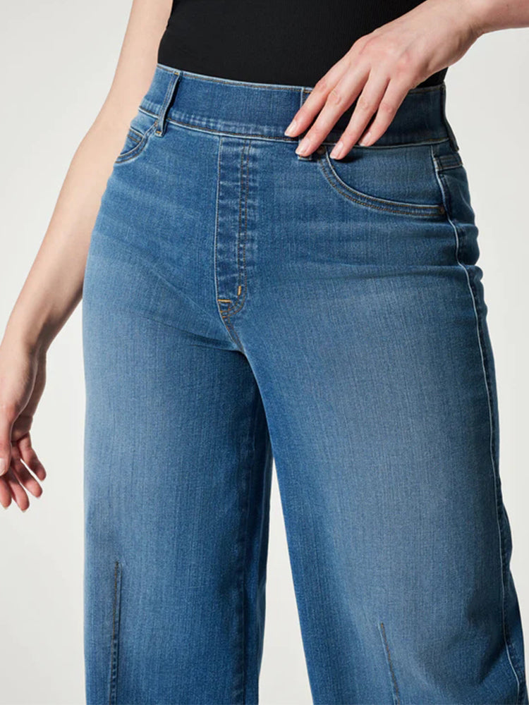 Pull-on jeans met wijde pijpen - Neri