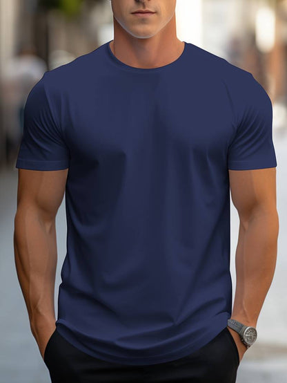 Slim fit T-shirt voor heren - Rike