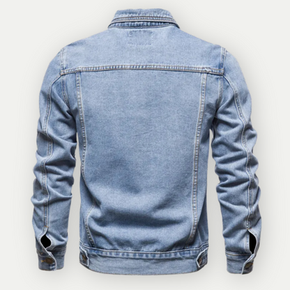 Klassiek denim truckerjas voor heren - Pascal