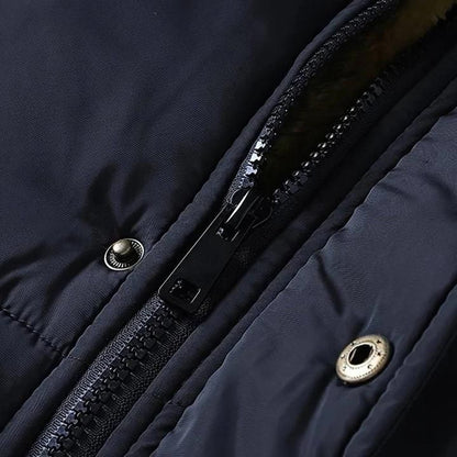 Parka herenjas met bontkraag - Artur