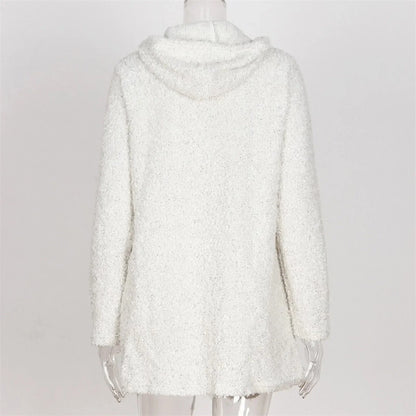 Oversized teddy jas voor dames - Aubrie