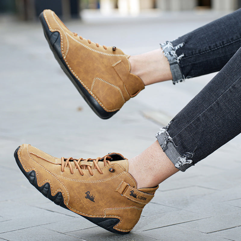Leren antislipschoenen - Zeke