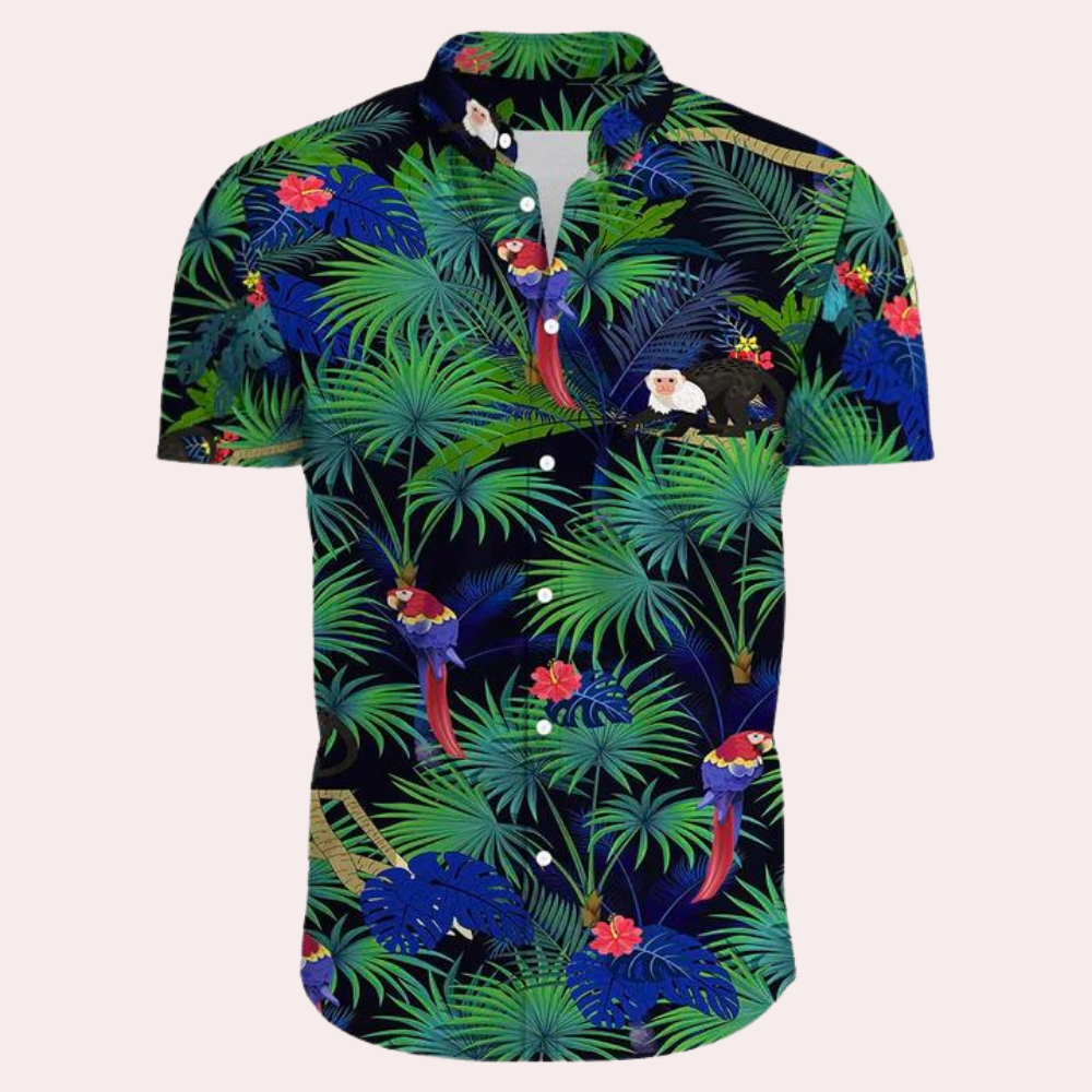 Trendy Hawaiian overhemd voor mannen - Dex