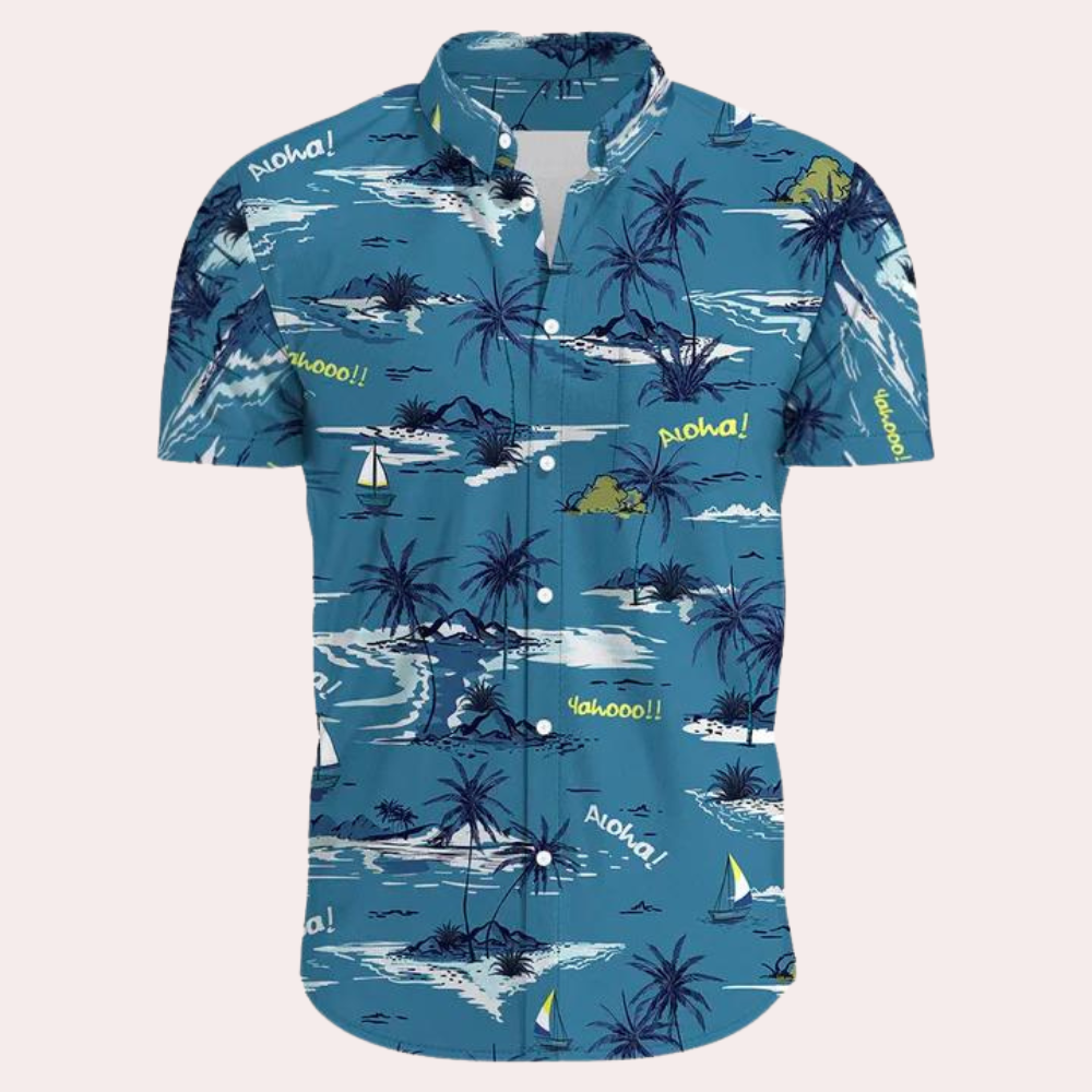 Trendy Hawaiian overhemd voor mannen - Dex