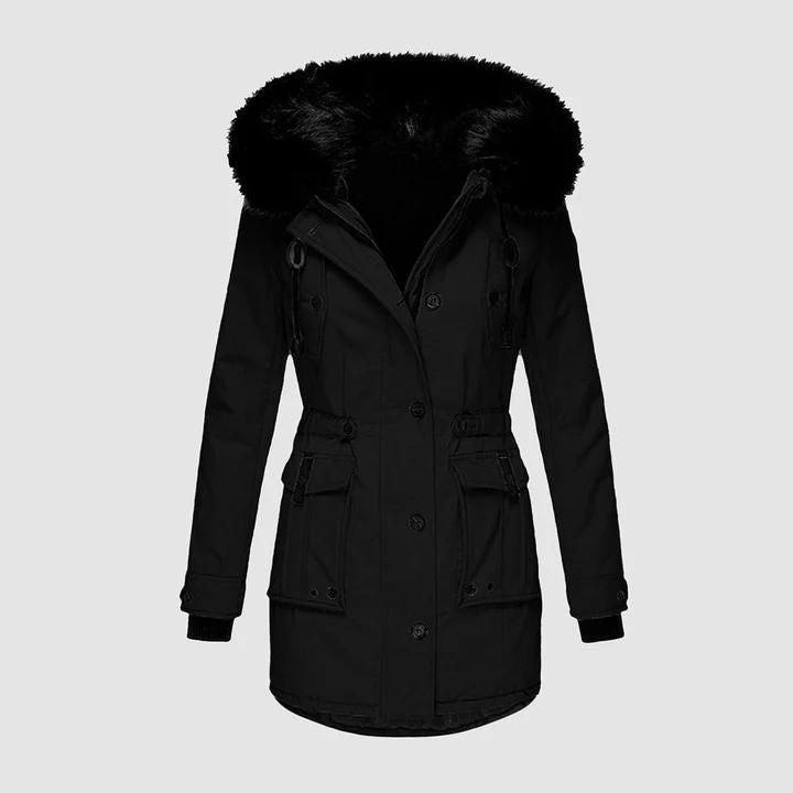 Lange winterjas voor dames - Dita