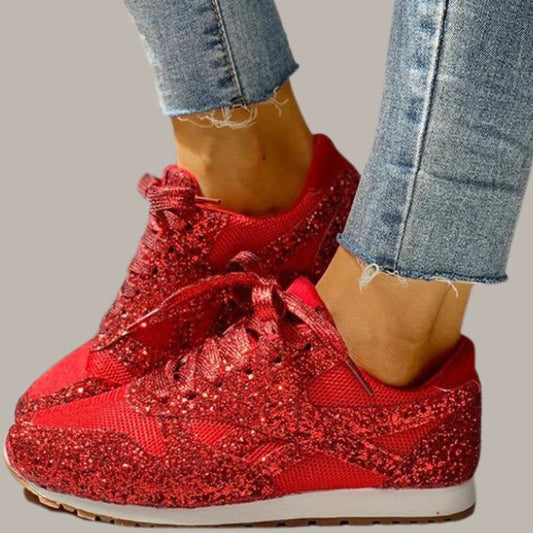 Trendy gympen met glitter - Emiko