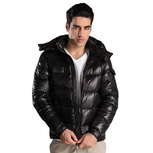 Heren winterjas met afneembare capuchon - Ervin