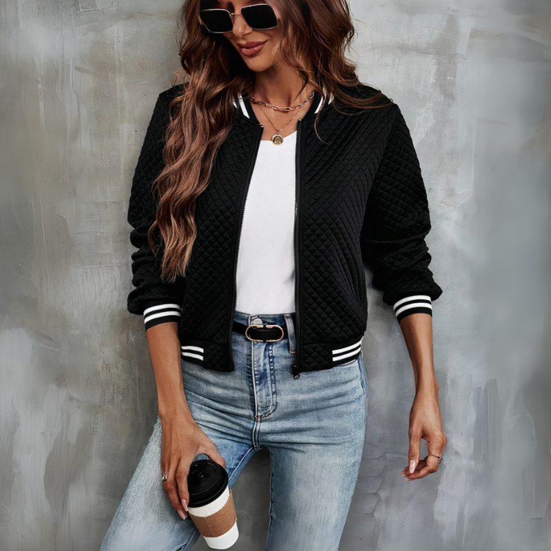 Lichtgewicht casual bomberjas dames - Elsa