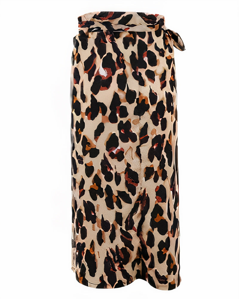 Rok met luipaardprint - Gala