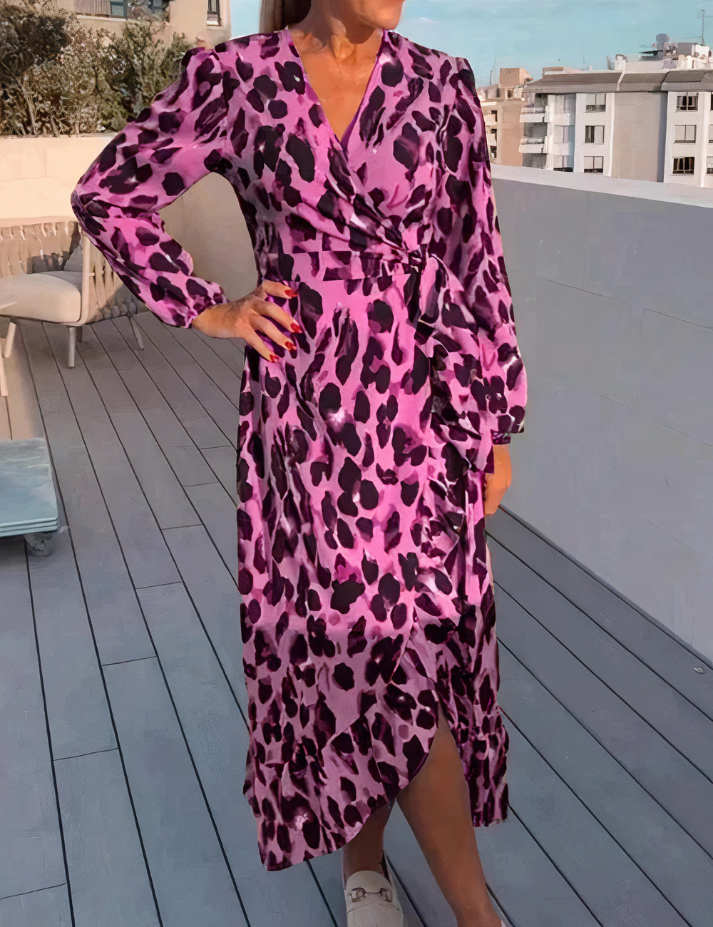 Dames zomer maxi jurk - Karlee
