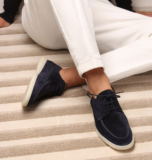 Comfortabele leren loafers - Keldan