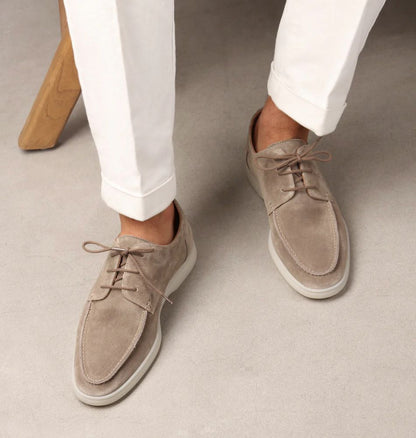 Comfortabele leren loafers - Keldan