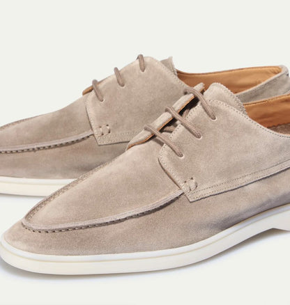 Comfortabele leren loafers - Keldan