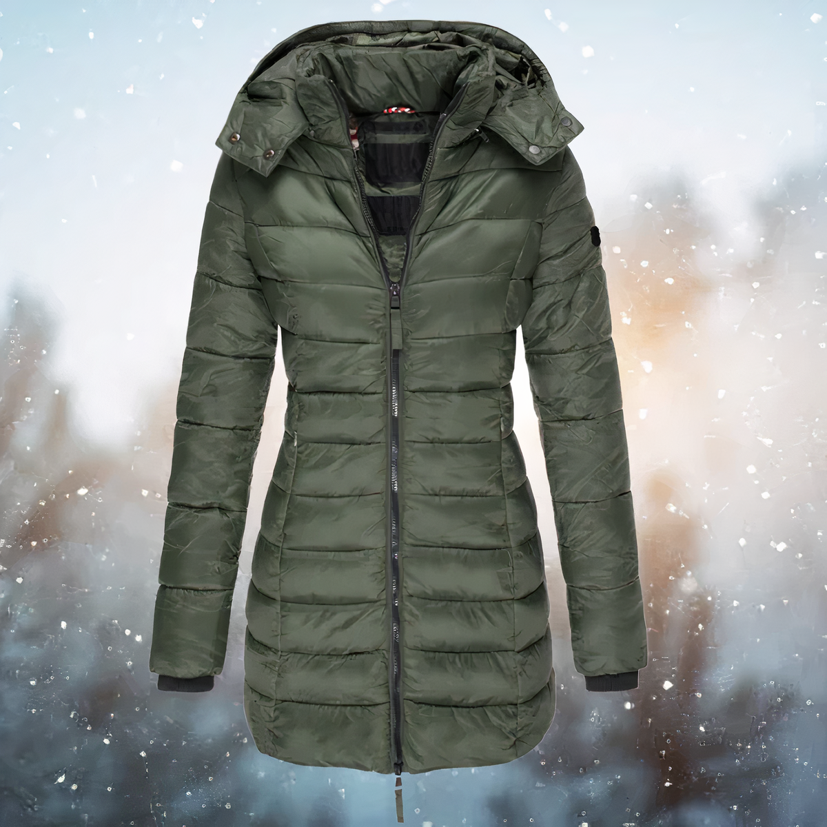 Warme en comfortabele winterjas - Celes