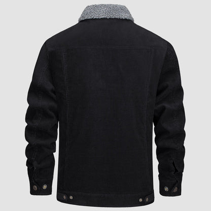 Corduroy herenjas met sherpa voering - Joep