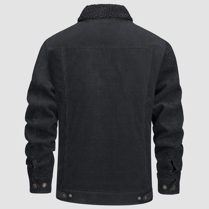 Corduroy herenjas met sherpa voering - Joep