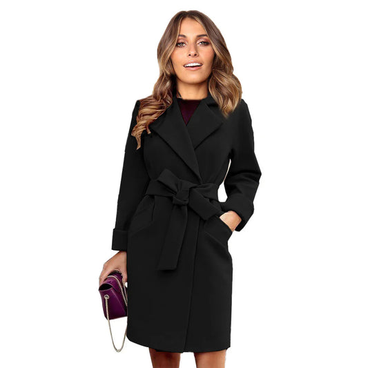 Elegante winter trenchcoat voor dames - Nova