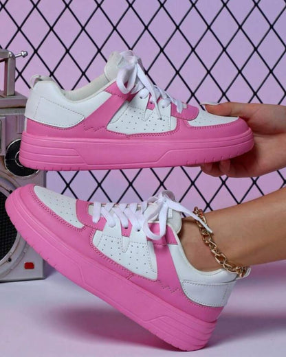 Trendy kleurrijke sneakers voor dames - Prisca