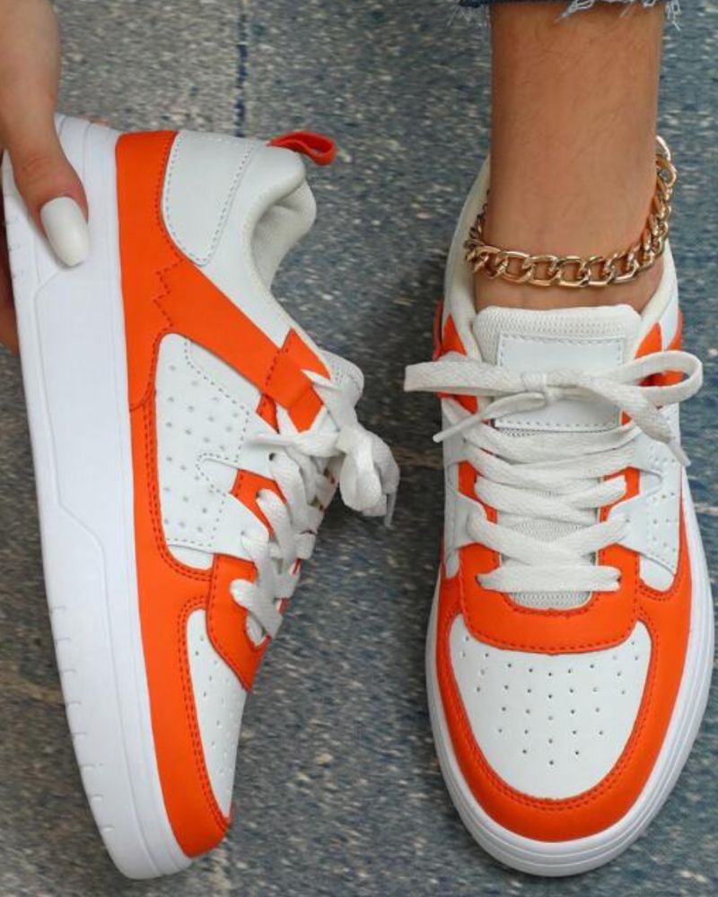 Trendy kleurrijke sneakers voor dames - Prisca