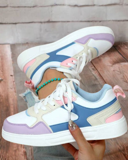 Trendy kleurrijke sneakers voor dames - Prisca