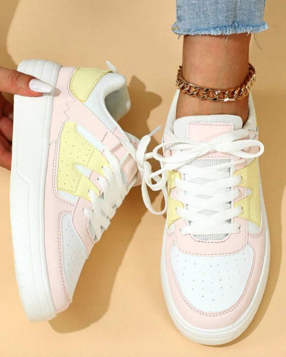 Trendy kleurrijke sneakers voor dames - Prisca