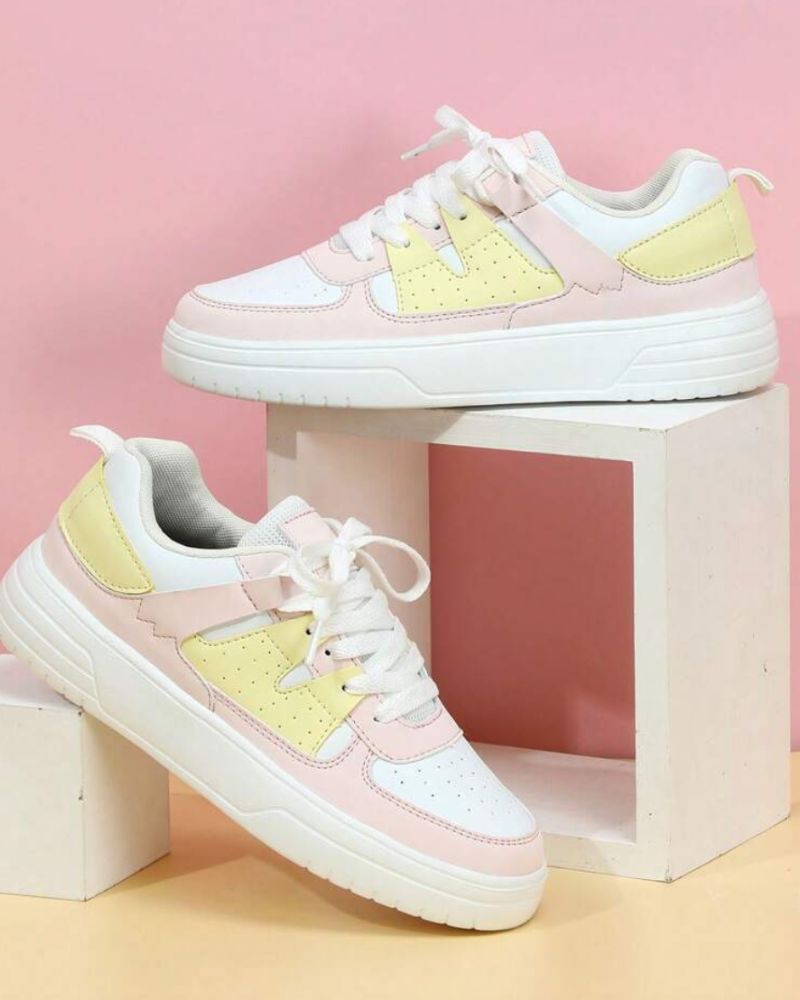 Trendy kleurrijke sneakers voor dames - Prisca