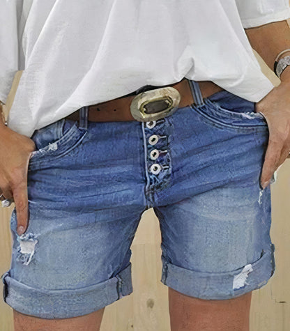 Denim shorts voor de zomer - Razi