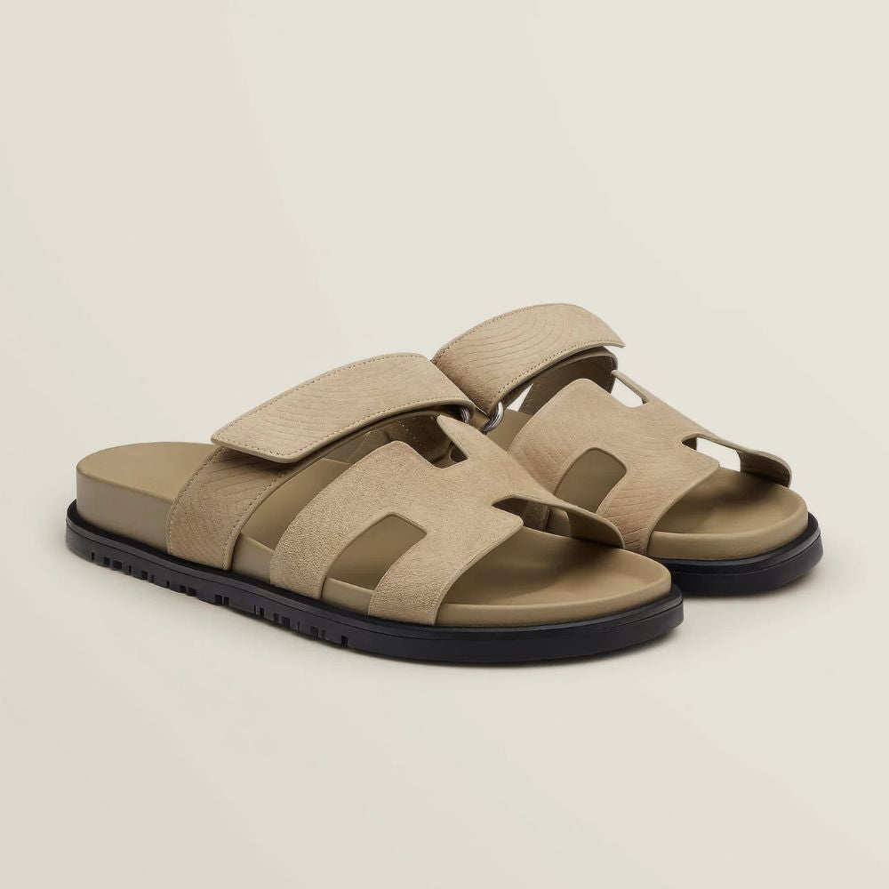 Modieuze leren sandalen - Rivi