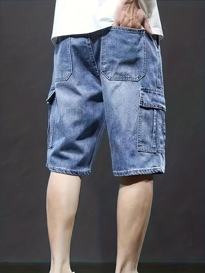 Cargo denim shorts voor heren - Roley