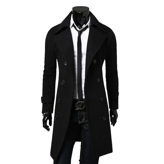 Casual heren trenchcoat 2024 - Wilder