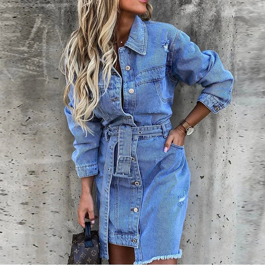 Denim jurk - Rayen