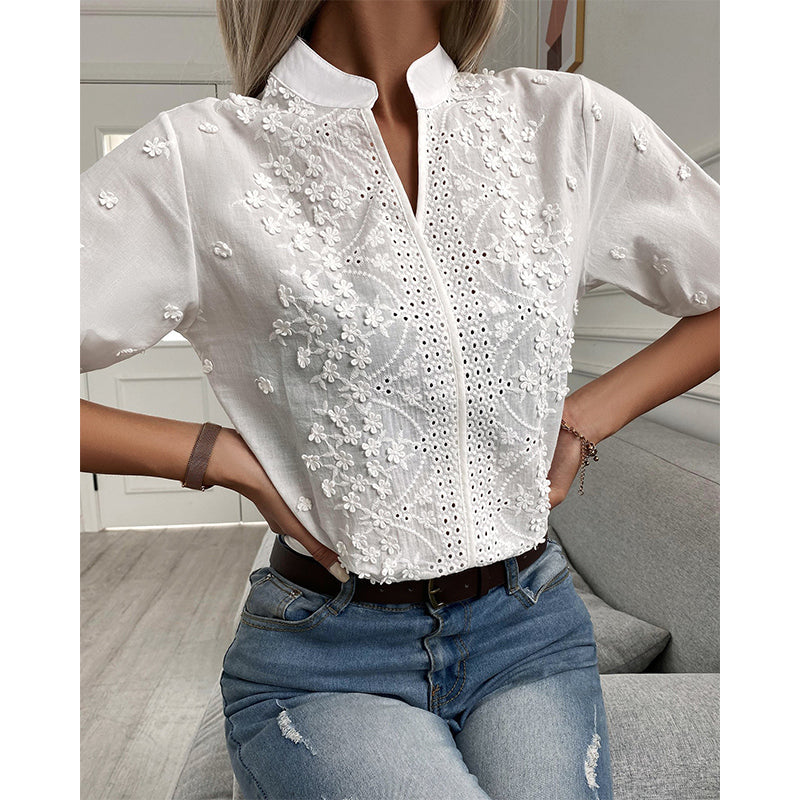 Elegante witte blouse - Lara