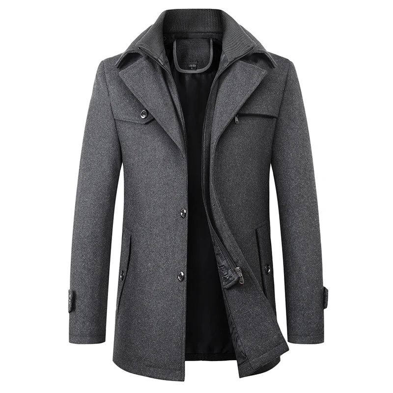 Premium trenchcoat voor heren - Jagur