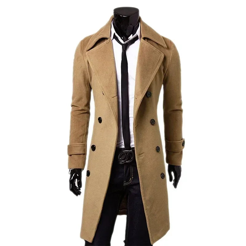 Casual heren trenchcoat 2024 - Wilder