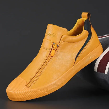 Herensneakers van echt leer - Ivo