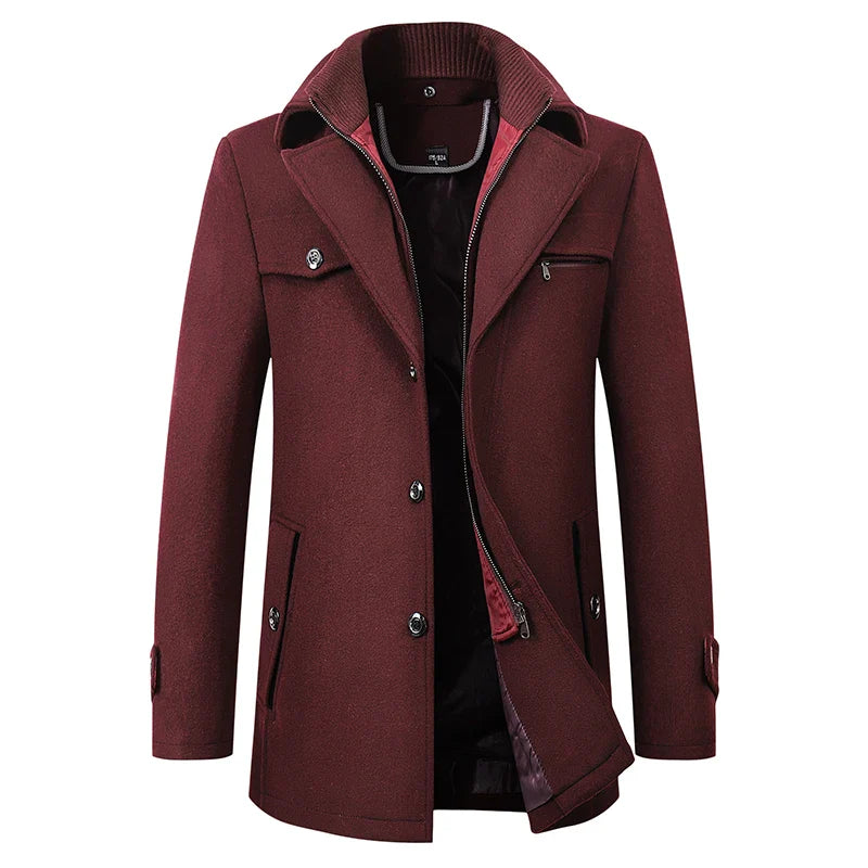 Premium trenchcoat voor heren - Jagur