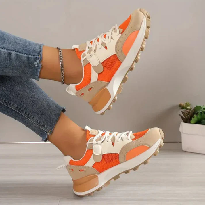 Colorblock casual sneaker voor dames - Fritzi