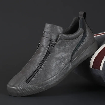 Herensneakers van echt leer - Ivo