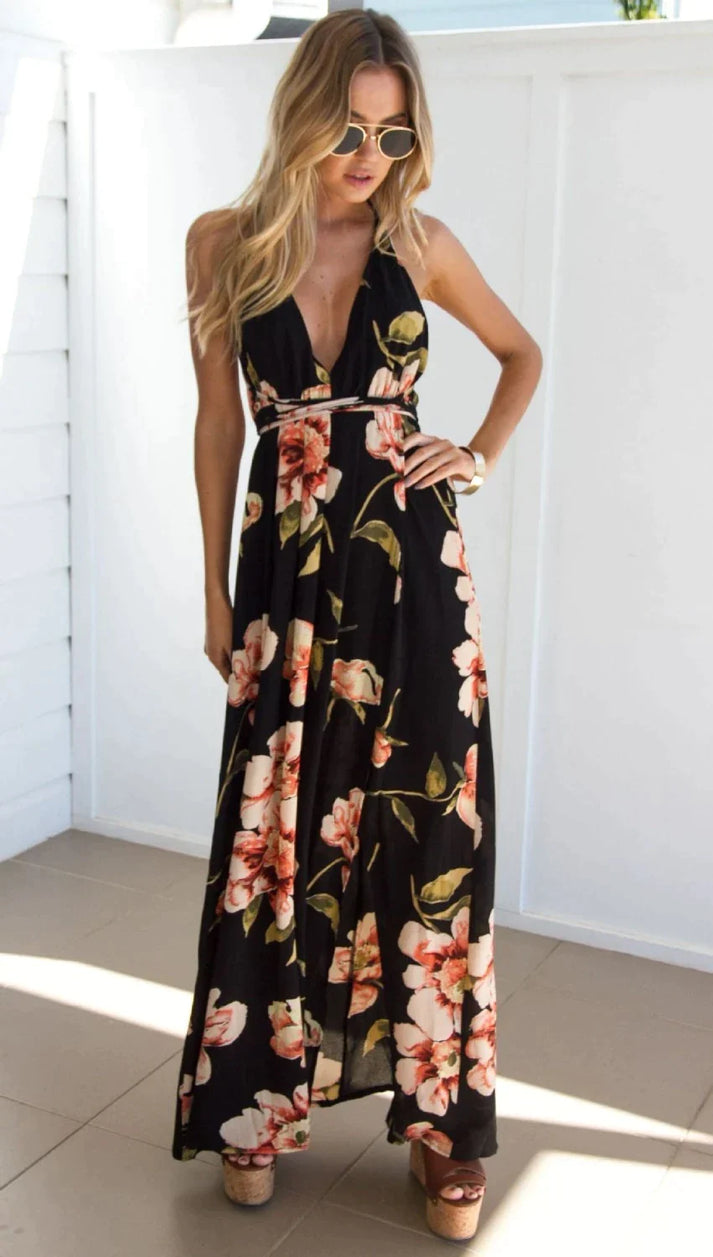 Elegante zomerse maxi-jurk - Ava