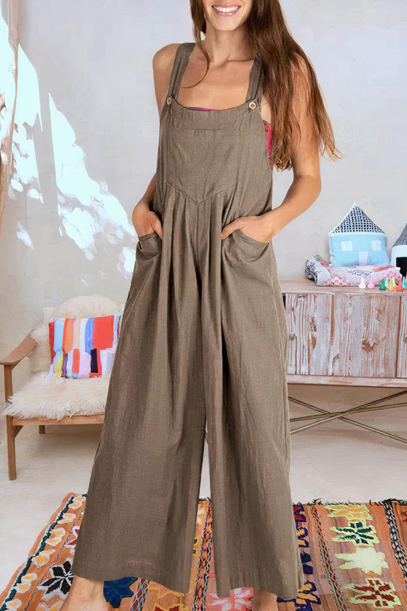 Mouwloze jumpsuit voor dames - Tara