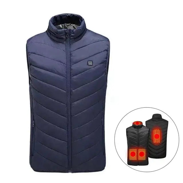 Verwarmde bodywarmer voor mannen - Coen