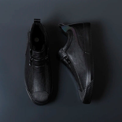 Herensneakers van echt leer - Ivo