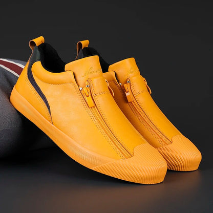 Herensneakers van echt leer - Ivo